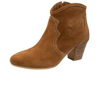 Ravel Teelin Womens Ankle Boots 7 UK Tan Suede