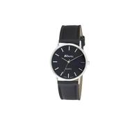 Ravel - Unisex Classic Everyday Watch - Black/Silver Tone/Black/Modern Index