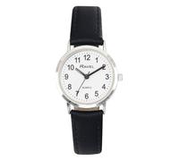 Ravel - Unisex Classic Everyday Watch with Modern Numbers - Analogue Quartz - R0129.20.1 - Black/Silver Tone/White Dial with Numbers