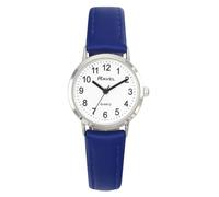 Ravel - Unisex Classic Everyday Watch with Modern Numbers - Analogue Quartz - R0129.26.1 - Blue/Silver Tone/White Dial with Numbers