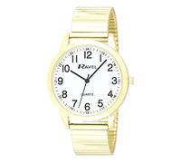 Ravel - Unisex Everyday Quartz Watch with Dotted Minute Track