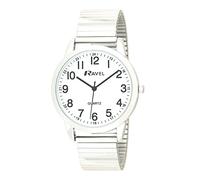 Ravel - Unisex Everyday Quartz Watch with Dotted Minute Track