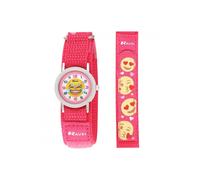 Ravel Unisex hook and loop Emoji Watch Blue/Pink R1507.58