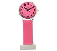 Ravel - Vibrant Silicone Nurses Watch - Analogue Quartz - R1107.5 - Vibrant Rose Pink