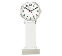 Ravel - Vibrant Silicone Nurses Watch - Analogue Quartz - R1107.4 - Bright White