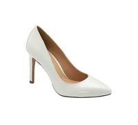 Ravel White Patent Edson Heeled Court Shoes White