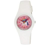 Ravel Women's and Girl's Moulded Silicone Unicorn Quartz Watch - White