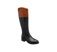 Ravel Women's Black & Tan Leather 'Marden' Knee-High Boots | Size: 7 Ravel Multicolor 7