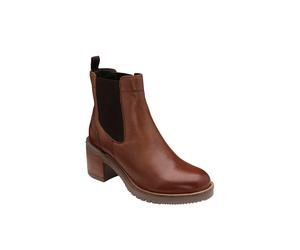 Ravel Women's 'Bray' Leather Ankle Boots in Tan | Size: 6 Ravel Tan 6