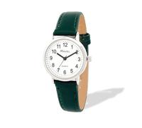Ravel - Women's Classic Everyday Watch with Modern Numbers - Analogue Quartz - R0129.29.2 - Green/Silver Tone/White Dial with Numbers