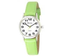 Ravel Women's Classic Lime Green Leather Strap Watch R0105.13.11LA