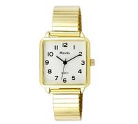 Ravel Women's Classic Rectangular Dial Gold Expander Bracelet Watch R0239.01.2