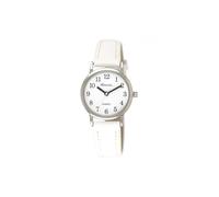 Ravel Womens Classic Strap Watch White-Silver Watch