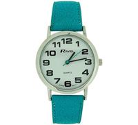 Ravel Women's Classic Turquoise Leather Strap Watch R0105.13.16LA
