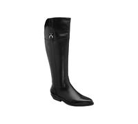 Ravel Women's 'Forge' Leather Knee-High Boots in Black | Size: 7 Ravel Black 7