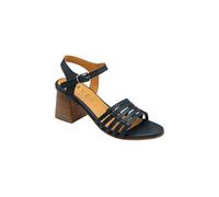 Ravel Women's 'Kiplin' Leather Block-Heel Sandals in Navy | Size: 7 Ravel Navy 7