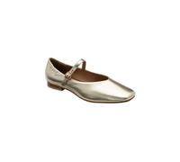 Ravel Women's 'Lanton' Leather Mule Sandals in Gold | Size: 6 Ravel Gold 6