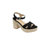 Ravel Women's 'Marston' Open-Toe Block-Heel Sandals in Black | Size: 3 Ravel Black 3