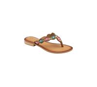 Ravel Women's Multi-Leather 'Rumi' Toe-Post Sandals | Size: 4 Ravel Multicolor 4