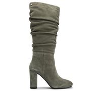 Ravel Women's 'Osney' Suede Ruched Knee-High Boots in Grey | Size: 7 Ravel Grey 7