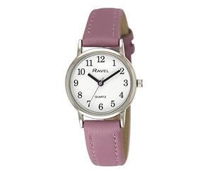 Ravel - Women's Pastel Coloured Everyday Silver Tone Watch - Analogue Quartz - R0137