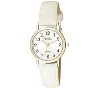 Ravel Women's Pastel Coloured Everyday Watch – 27mm Case – White/Silver Tone