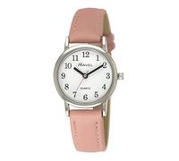 Ravel - Women's Pastel Coloured Everyday Watch (36mm case) - Analogue Quartz - R0137.05.1 - Pink/Silver Tone