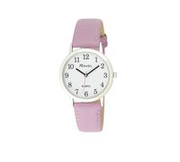Ravel - Women's Pastel Coloured Everyday Watch (36mm case) - Purple/Silver Tone
