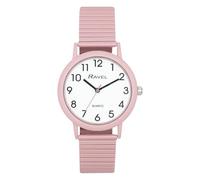 Ravel - Women's Pastel Coloured Fashion Watch on Expander Bracelet (27mm case) - Analogue Quartz - R0237.05.2 - Pink