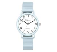 Ravel - Women's Pastel Coloured Fashion Watch on Expander Bracelet (27mm case) - Analogue Quartz - R0237.06.2 - Blue