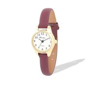 Ravel - Women's Petite Cocktail Watch - Plum/Gold Tone