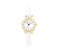 Ravel - Women's Petite Cocktail Watch - White/Gold Tone