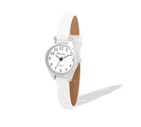 Ravel - Women's Petite Cocktail Watch - White/Silver Tone