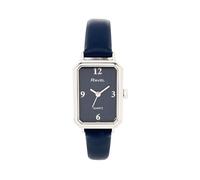 Ravel - Womens Rectangular Classic Fashion Watch - Analogue Quartz - R0144.06.1 - Blue/Silver Tone