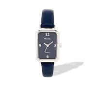 Ravel - Womens Rectangular Classic Fashion Watch - Analogue Quartz - R0144.06.1 - Blue/Silver Tone