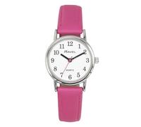 Ravel - Women's Round Brighter Days Silver Tone Watch (36mm case) - Analogue Quartz - R0140.15.1 - Fuschia Pink/White Dial