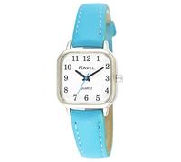 Ravel - Women's Square Brighter Days Silver Tone Watch - Analogue Quartz - R0141.06.2 - Bright Turquoise
