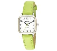 Ravel - Women's Square Brighter Days Silver Tone Watch - Analogue Quartz - R0141.11.2 - Bright Lime Green