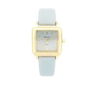 Ravel - Womens Square Golden Summertime Watch - Analogue Quartz - R0143.06.2 - Blue