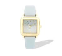 Ravel - Womens Square Golden Summertime Watch - Analogue Quartz - R0143.06.2 - Blue