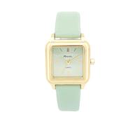 Ravel - Womens Square Golden Summertime Watch - Analogue Quartz - R0143.11.2 - Green