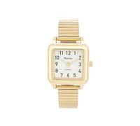 Ravel - Womens Square Summertime Watch on Stainless Steel Expander Bracelet - Analogue Quartz - R0243.02.2 - Gold Tone