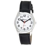 Ravel Womens Super Bold Easy Read Dial Silver Polished Round Case Watch R0125.01.2