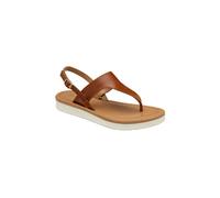 Ravel Women's Tan Leather 'Cattal' Toe-Post Sandals | Size: 4 Ravel Tan 4