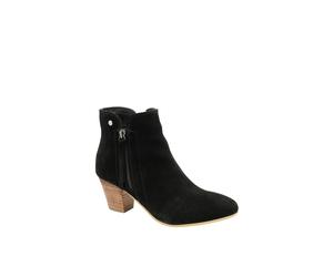 Ravel Women's 'Tulli' Suede Ankle Boots in Black | Size: 4 Ravel Black 4