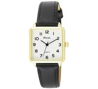 Ravel Women's White Face Rectangular Fashion Watch R0139.01.2