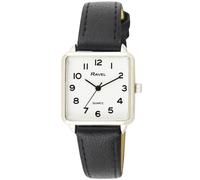 Ravel Women's White Face Rectangular Fashion Watch R0139.02.2
