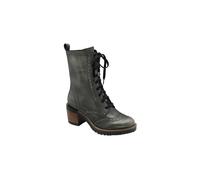 Ravel Women's 'Yarrow' Leather Lace-Up Boots in Dark Grey | Size: 7 Ravel Dark Grey 7
