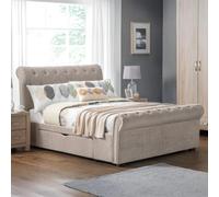 Ravello Storage Bed - Grey Fabric - 5ft King Size