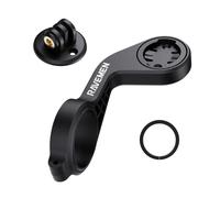 RAVEMEN AOM01 Out-Front Mount Compatible with Garmin/COOSPO/CYCPLUS/iGPSPORT Bike Computers/GoPro/ FR160 - Fit 31.8mm Handlebar